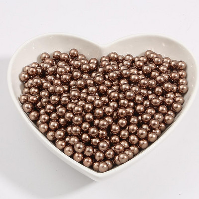 3/4/6/8/10 mm apaļas, daudzkrāsainas, bez cauruma, akrila pērļu imitācijas krelles. Brīvas krelles, kas paredzētas īsu paziņojumu albuma dekorēšanai, amatniecības veidošanai