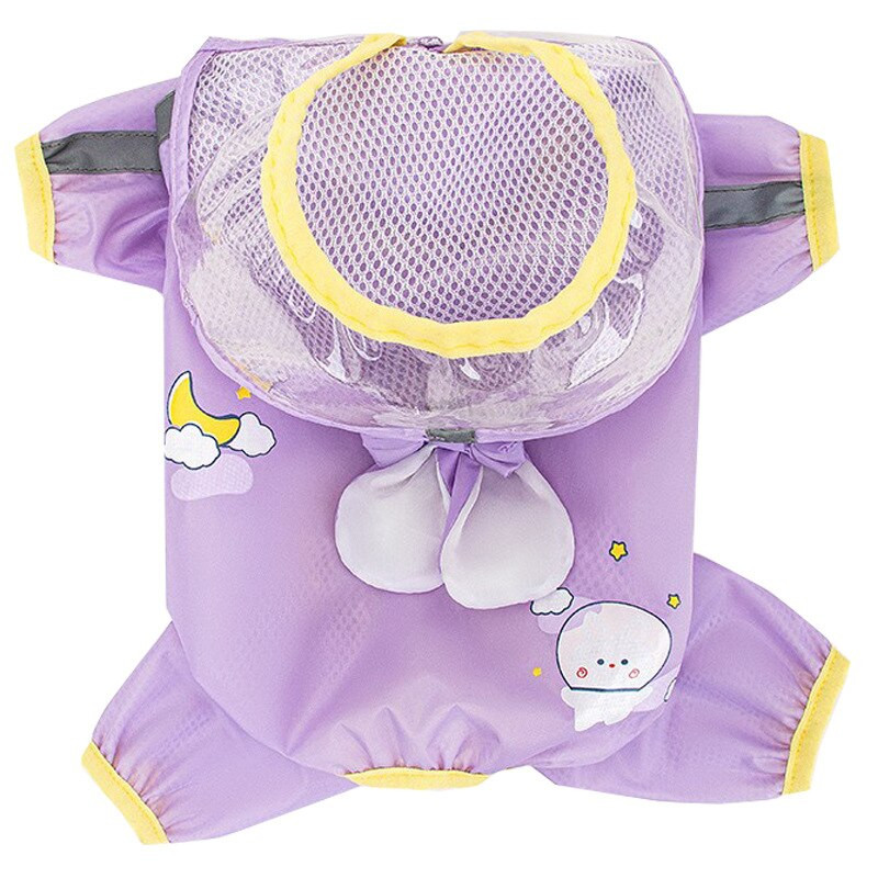 slatki print Kabanica za pse Reflektirajuća kabanica za pse Vodootporna odjeća Pelerina za kišu Proizvodi za kućne ljubimce za male velike pse