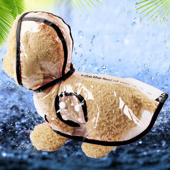 XS-2XL Dogs Raincoat Reflective for Small Large Pet Rain Coats Fashion Waterproof Outdoor Breathable Puppy Dog Ρούχα Προμηθευτής