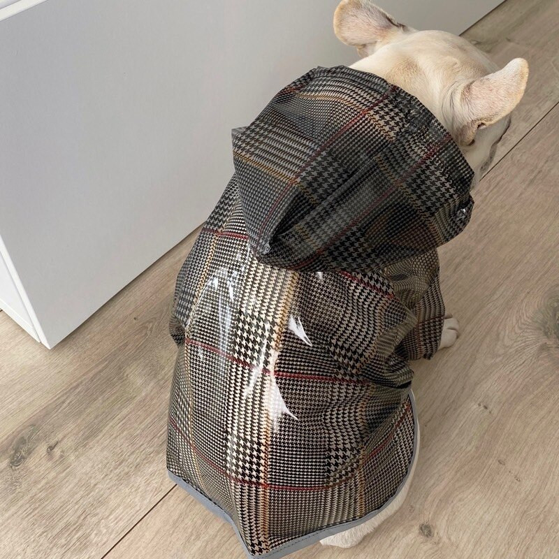 [MPK Dog Poncho] Pelernă de ploaie pentru câini pentru buldogi francezi și pugi, pentru alegerea culorii, consultați imaginea în loc de cuvinte