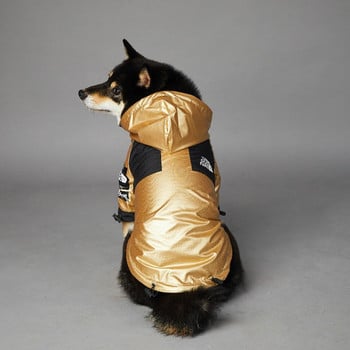 New Style Μπουφάν εξωτερικού χώρου για σκύλους κατοικίδιων αντιανεμικό αδιάβροχο αδιάβροχο για μικρούς μεσαίους μεγάλους σκύλους Ρούχα γαλλικό μπουλντόγκ TPC31