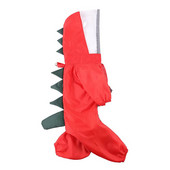 Pelernă de ploaie impermeabilă pentru câini, salopetă reflectorizată în formă de dinozaur, haină de ploaie pentru câini, în aer liber, jachetă pentru câini de talie mică, pisici, articole pentru animale de companie