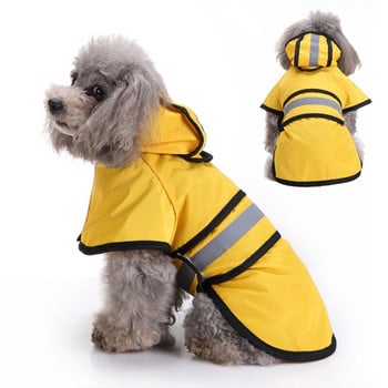 Αδιάβροχο αδιάβροχο για σκύλους Dog Suits Dot Rain Cape for Medium Big Dogs Μπουφάν Poncho Pet Rain Coat Chubasquero Para Perrrors
