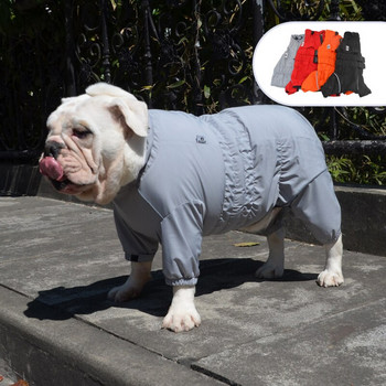 Γαλλικά μπουλντόγκ Ρούχα Αδιάβροχα Ρούχα Αγγλικά μπουλντόγκ σκύλος αδιάβροχο Pit Bull Terrier American Bully Pitbull Στολή