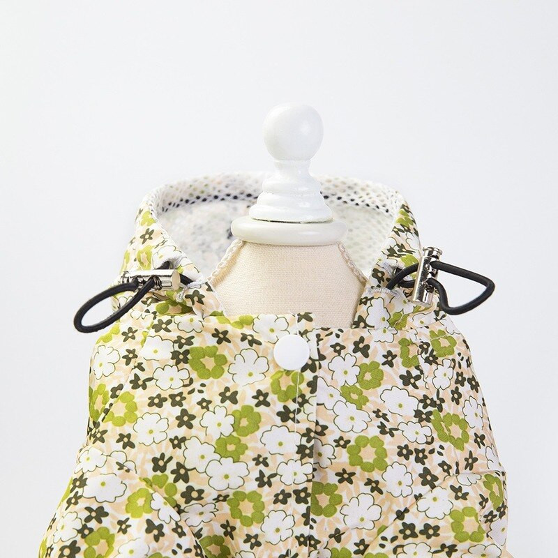 Sulgede Koerariided Vihmamantel Lemmikloomade Koerte Riietus Neljajalgsed kapuutsiga vihmamantel Kevadsuvi Mood Print Multifilm Poisid Tüdrukud Ropa