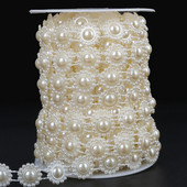 Erinevad suurused 2m-5m lille kuju lame seljaga elevandiluu imitatsioon looduslik pärl helmed käsitöö kaunistus DIY ehete otsimise tarvikud