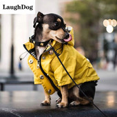 Módny pláštenka pre psov, nepremokavé bundy pre domáce zvieratá, vetruodolné oblečenie pre malé a veľké psy, pláštenka pre šteniatka Corgi, francúzsky buldoček