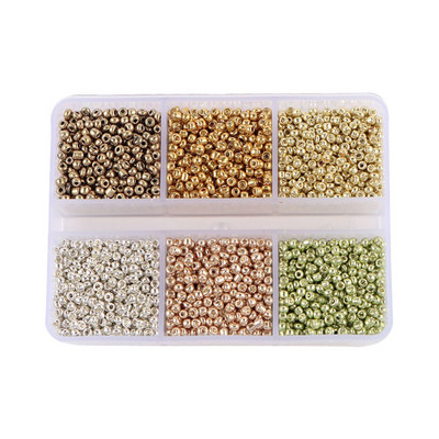 2800-3200 ks/sada 2 mm 12/0 české sklenené korálky na výrobu šperkov, náramok, náhrdelník, náušnice, oblečenie, doplnky