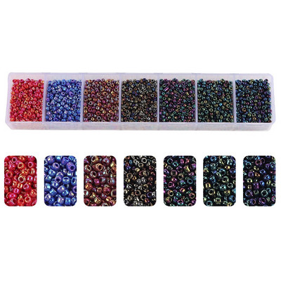 2800-3200 ks/sada 2 mm 12/0 české sklenené korálky na výrobu šperkov, náramok, náhrdelník, náušnice, oblečenie, doplnky