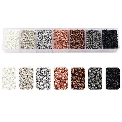 2800-3200 ks/sada 2 mm 12/0 české sklenené korálky na výrobu šperkov, náramok, náhrdelník, náušnice, oblečenie, doplnky