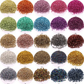 1680 gab Japānas metāla delikateses krelles 11/0 vienotas japāņu stikla sēklu krelles, kas paredzētas DIY rotaslietu izgatavošanai sieviešu apģērbu amatniecības piederumi