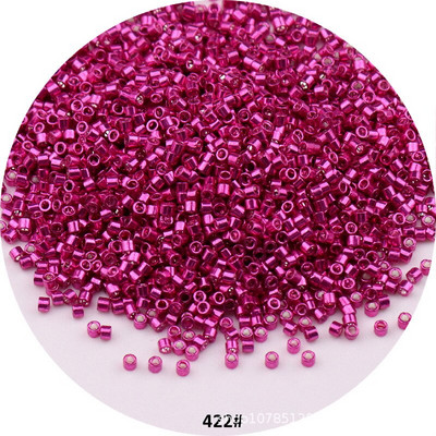 1680 gab Japānas metāla delikateses krelles 11/0 vienotas japāņu stikla sēklu krelles, kas paredzētas DIY rotaslietu izgatavošanai sieviešu apģērbu amatniecības piederumi