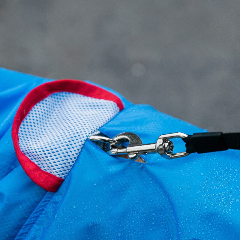 Дъждобран за кучета Водоустойчив пълно покритие Голямо куче Голдън ретривър Гащеризон за домашни любимци Отразяващ дъжд Отразяващ изолиран дъждобран за кучета