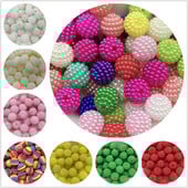 50 buc/lot, 10 mm, rotunde, mărgele de bayberry, margele acrilice distanțiere, pentru fabricarea de bijuterii, colier, brățară cu farmec