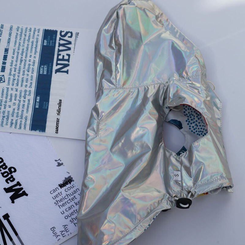 Koerariided Four Seasons Graffiti Print Lemmiklooma kahepoolne vihmamantel Tuulejook Koerte vihmamantel Prantsuse buldogi keskmised ja suured koerad