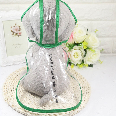 Veekindlad riided koertele Vihmamantel Läbipaistev vihmamantel Riided vihmasajuvale koerale Koerariided Koerte rõivad Yorki Chihuahua