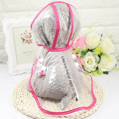 Veekindlad riided koertele Vihmamantel Läbipaistev vihmamantel Riided vihmasajuvale koerale Koerariided Koerte rõivad Yorki Chihuahua