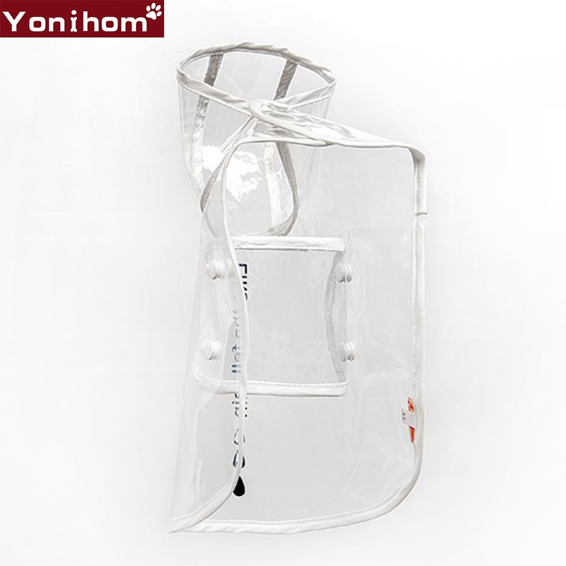 Veekindlad riided koertele Vihmamantel Läbipaistev vihmamantel Riided vihmasajuvale koerale Koerariided Koerte rõivad Yorki Chihuahua