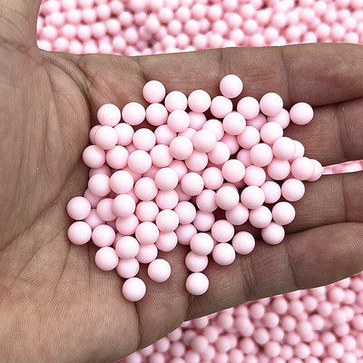 100 vnt / siunta 6 mm apvalūs kelių spalvų be skylučių akriliniai matiniai karoliukai laisvi karoliukai, skirti „pasidaryk pats“ iškarpų albumo dekoravimui amatų kūrimui