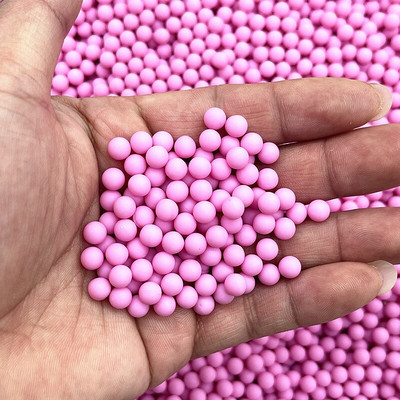 100 vnt / siunta 6 mm apvalūs kelių spalvų be skylučių akriliniai matiniai karoliukai laisvi karoliukai, skirti „pasidaryk pats“ iškarpų albumo dekoravimui amatų kūrimui