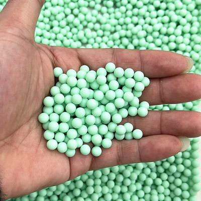 100 vnt / siunta 6 mm apvalūs kelių spalvų be skylučių akriliniai matiniai karoliukai laisvi karoliukai, skirti „pasidaryk pats“ iškarpų albumo dekoravimui amatų kūrimui