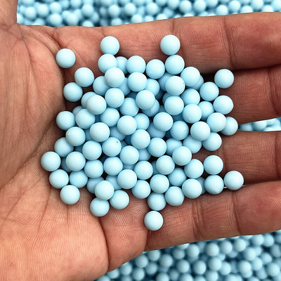 100 vnt / siunta 6 mm apvalūs kelių spalvų be skylučių akriliniai matiniai karoliukai laisvi karoliukai, skirti „pasidaryk pats“ iškarpų albumo dekoravimui amatų kūrimui