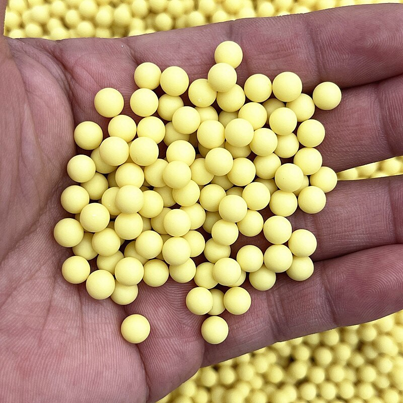 100 vnt / siunta 6 mm apvalūs kelių spalvų be skylučių akriliniai matiniai karoliukai laisvi karoliukai, skirti „pasidaryk pats“ iškarpų albumo dekoravimui amatų kūrimui