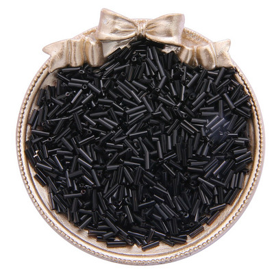 300 vnt. 7 mm sidabro pamušalas „Delica“ stiklo sėklų karoliukų vamzdelio tarpiklis, skirtas „pasidaryk pats“ papuošalams gaminti, siuvinėti, moteriškų drabužių priedai