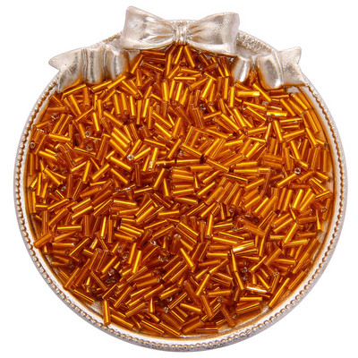 300 vnt. 7 mm sidabro pamušalas „Delica“ stiklo sėklų karoliukų vamzdelio tarpiklis, skirtas „pasidaryk pats“ papuošalams gaminti, siuvinėti, moteriškų drabužių priedai