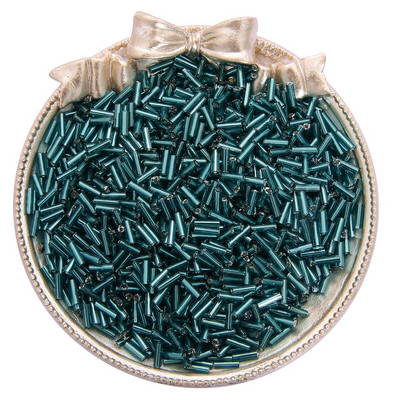 300 vnt. 7 mm sidabro pamušalas „Delica“ stiklo sėklų karoliukų vamzdelio tarpiklis, skirtas „pasidaryk pats“ papuošalams gaminti, siuvinėti, moteriškų drabužių priedai