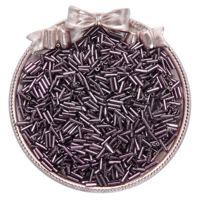 300 vnt. 7 mm sidabro pamušalas „Delica“ stiklo sėklų karoliukų vamzdelio tarpiklis, skirtas „pasidaryk pats“ papuošalams gaminti, siuvinėti, moteriškų drabužių priedai