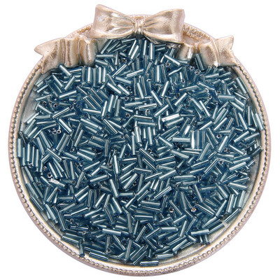 300 vnt. 7 mm sidabro pamušalas „Delica“ stiklo sėklų karoliukų vamzdelio tarpiklis, skirtas „pasidaryk pats“ papuošalams gaminti, siuvinėti, moteriškų drabužių priedai