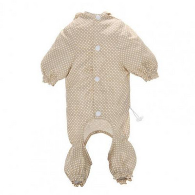 Lemmikloomad Koerariided Neljajalgse koera kutsikas Kapuutsiga vihmamantel Lemmikloom Armsad Veekindlad Joped Õues Lemmikloomade Vihmariided Kapuuts Rõivad Jumpsuit