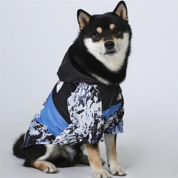 Αντιανεμικό αδιάβροχο για σκύλους κατοικίδιων ζώων Χειμερινά ρούχα Μπουφάν για σκύλους Μόδα ρούχα για κατοικίδια για μικρά μεσαία μεγάλα σκυλιά Ρούχα για σκύλους Λαμπραντόρ