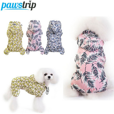 pawstrip S-XXL Pelernă de ploaie pentru câini de companie Mantocă impermeabilă pentru câini Chihuahua Pudel Ținute pentru cățeluș Haine pentru câini de talie mică/Haine de ploaie