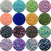 4/6/8/10mm Mărgele distanțiere acrilice fără găuri Perle imitații Mărgele rotunde libere pentru realizarea de bijuterii DIY perle de îmbrăcăminte Mărgele