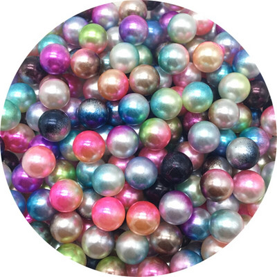4/6/8/10mm Mărgele distanțiere acrilice fără găuri Perle imitații Mărgele rotunde libere pentru realizarea de bijuterii DIY perle de îmbrăcăminte Mărgele