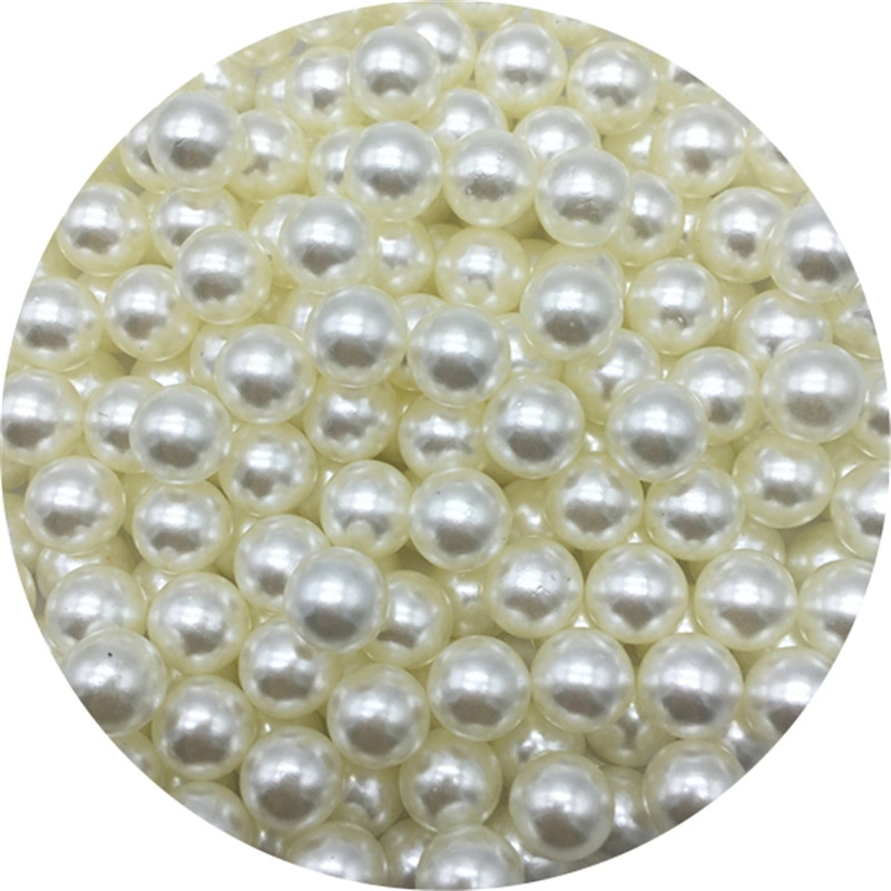4/6/8/10mm Aukudeta Akrüülist vaherõngad Imitatsioonpärlid Ümmargused lahtised helmed ehete valmistamiseks Isetegija rõivaste pärlite helmed