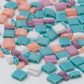 Taidian Miyuki Tila karoliukai japoniški stiklo karoliukai įvairių spalvų Bohostyle papuošalai trijų modelių, sumaišytų kartu, paieška 5 gramai