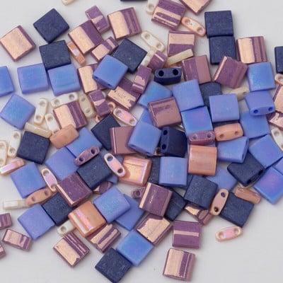 Taidian Miyuki Tila karoliukai japoniški stiklo karoliukai įvairių spalvų Bohostyle papuošalai trijų modelių, sumaišytų kartu, paieška 5 gramai