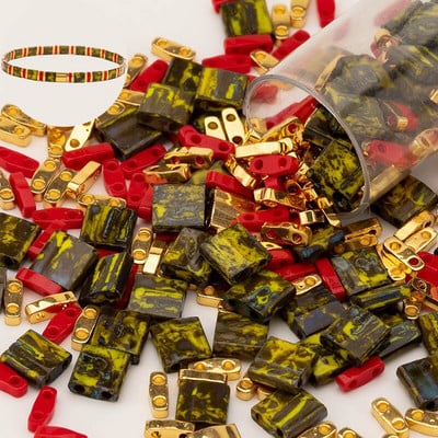 Taidian Miyuki Tila karoliukai japoniški stiklo karoliukai įvairių spalvų Bohostyle papuošalai trijų modelių, sumaišytų kartu, paieška 5 gramai