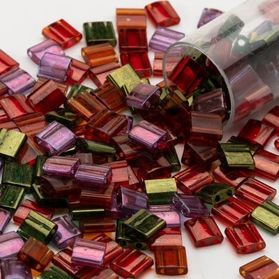 Taidian Miyuki Tila karoliukai japoniški stiklo karoliukai įvairių spalvų Bohostyle papuošalai trijų modelių, sumaišytų kartu, paieška 5 gramai