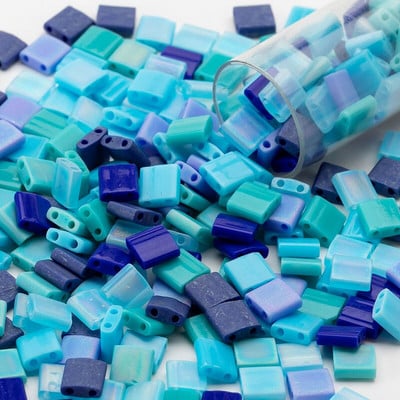 Taidian Miyuki Tila karoliukai japoniški stiklo karoliukai įvairių spalvų Bohostyle papuošalai trijų modelių, sumaišytų kartu, paieška 5 gramai