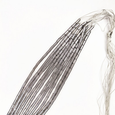 Най-висококачествени 2x4 мм тръбни стъклени кристални мъниста за изработка на облекло, бижута, изработка на мъниста Направи си сам, гривна, колие