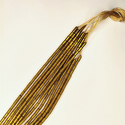 Най-висококачествени 2x4 мм тръбни стъклени кристални мъниста за изработка на облекло, бижута, изработка на мъниста Направи си сам, гривна, колие