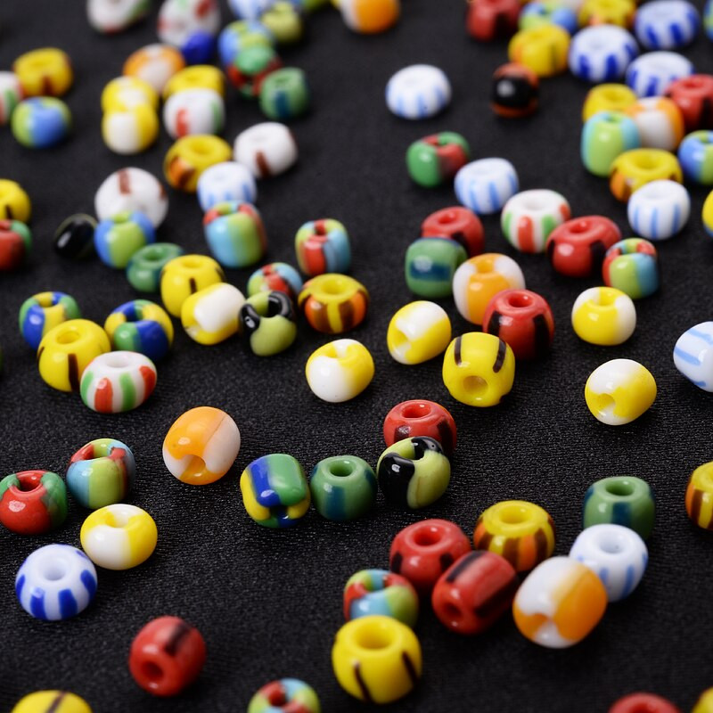 18g/36g 4mm dungi cehe de sticlă, mărgele distanțiere rotunde, pentru fabricarea de bijuterii, brățări, colier, cercei, accesorii 2022