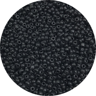 2mm 3mm 4mm Charm Τσέχικα Γυάλινες Χάντρες Σπόρων Μαύρες Χαλαρές Χάντρες για Κατασκευή κοσμημάτων DIY Χάντρες Σταυροβελονιάς Ενδυμάτων