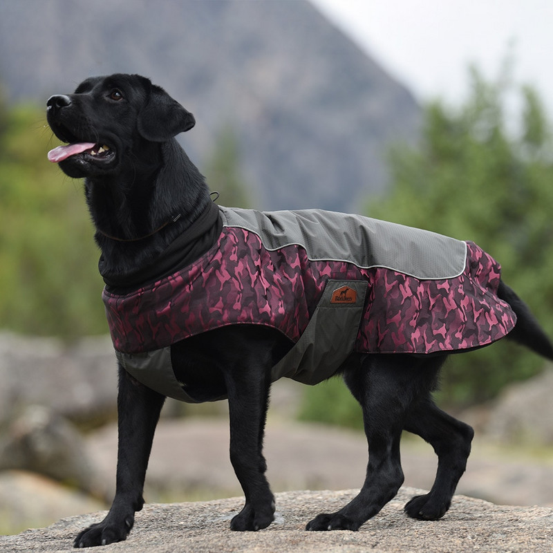 Kamuflaažvärvilised lemmikloomakoerariided soojad puuvillased riided sügis- ja talveriided tuule- ja vihmakindlad õues kasutatavad lemmikloomatarbed