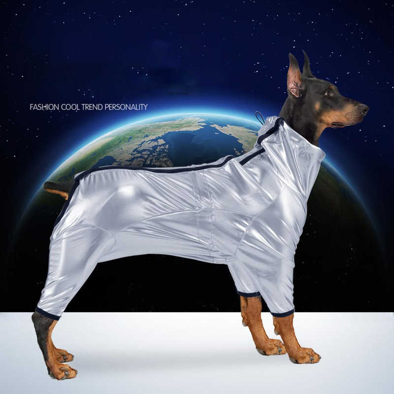 Lemmikloomariided Praktilised pilkupüüdvad lemmikloomakoera 4 jalaga vihmamantliga kutsika keha igapäevaseks kandmiseks Lemmiklooma kombinesoonid Lemmikloomarõivad