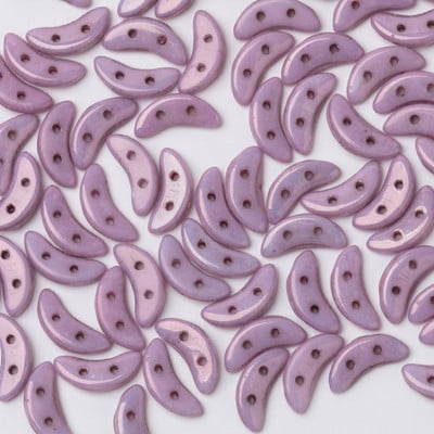 Taidian české sklenené korálky v tvare polmesiaca tyrkysovej farby, DIY korálkové šperky vo viktoriánskom štýle 3x10MM 3/5gramov/vrecko